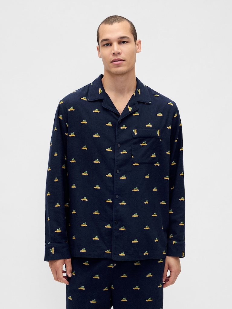 Adult Softest Flannel PJ Shirt