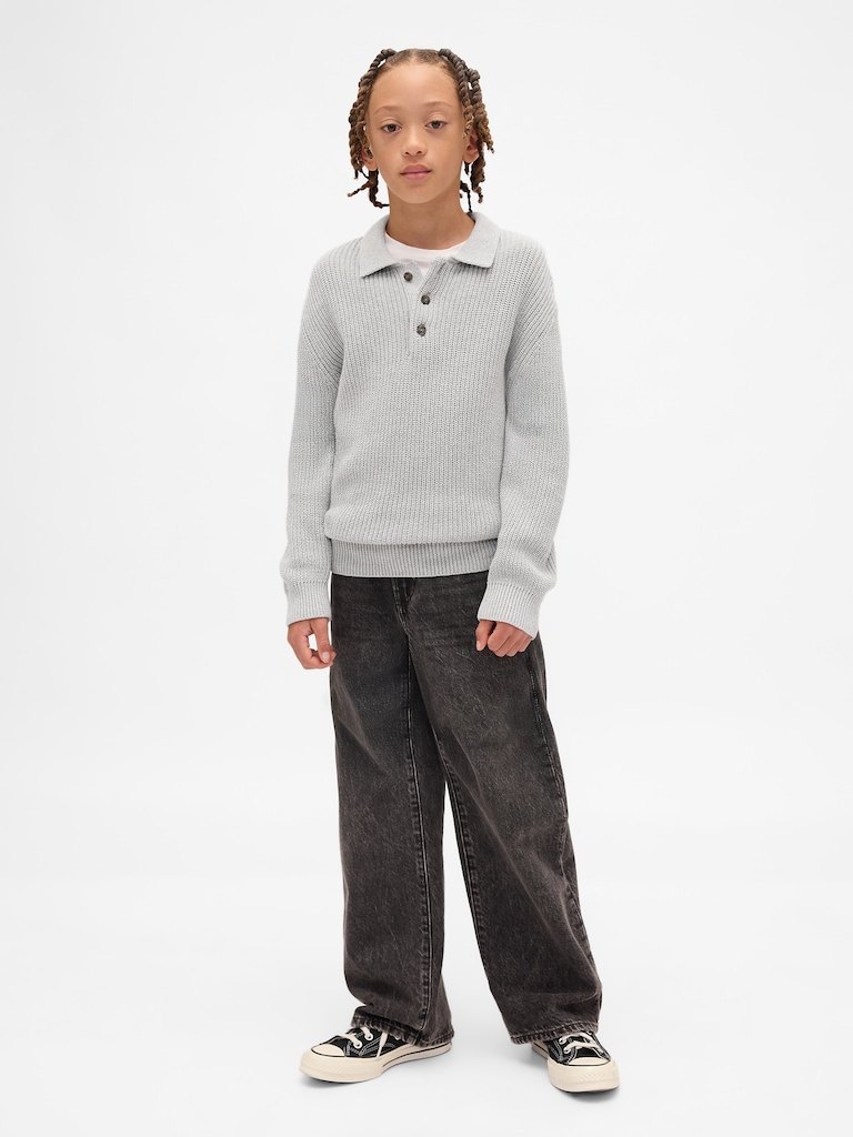 Kids Polo Sweater