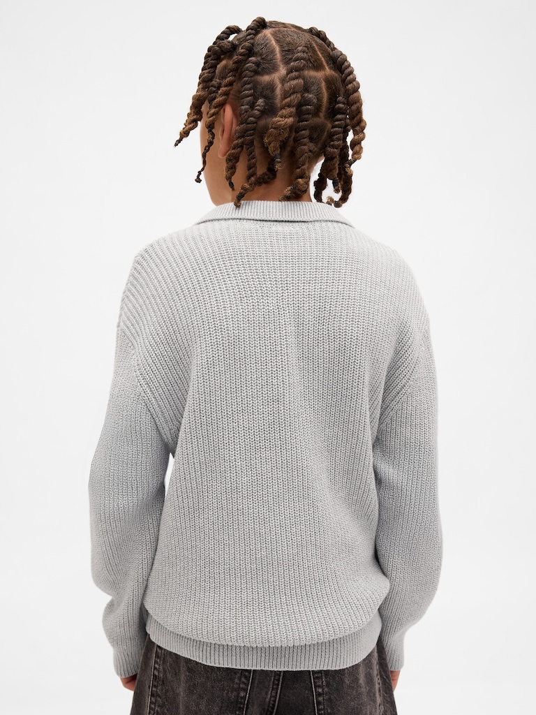 Kids Polo Sweater