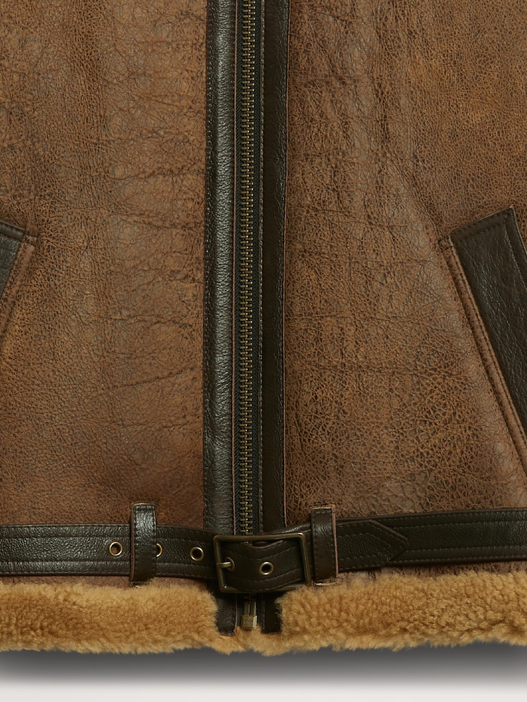 Heritage Shearling Flight Jacket