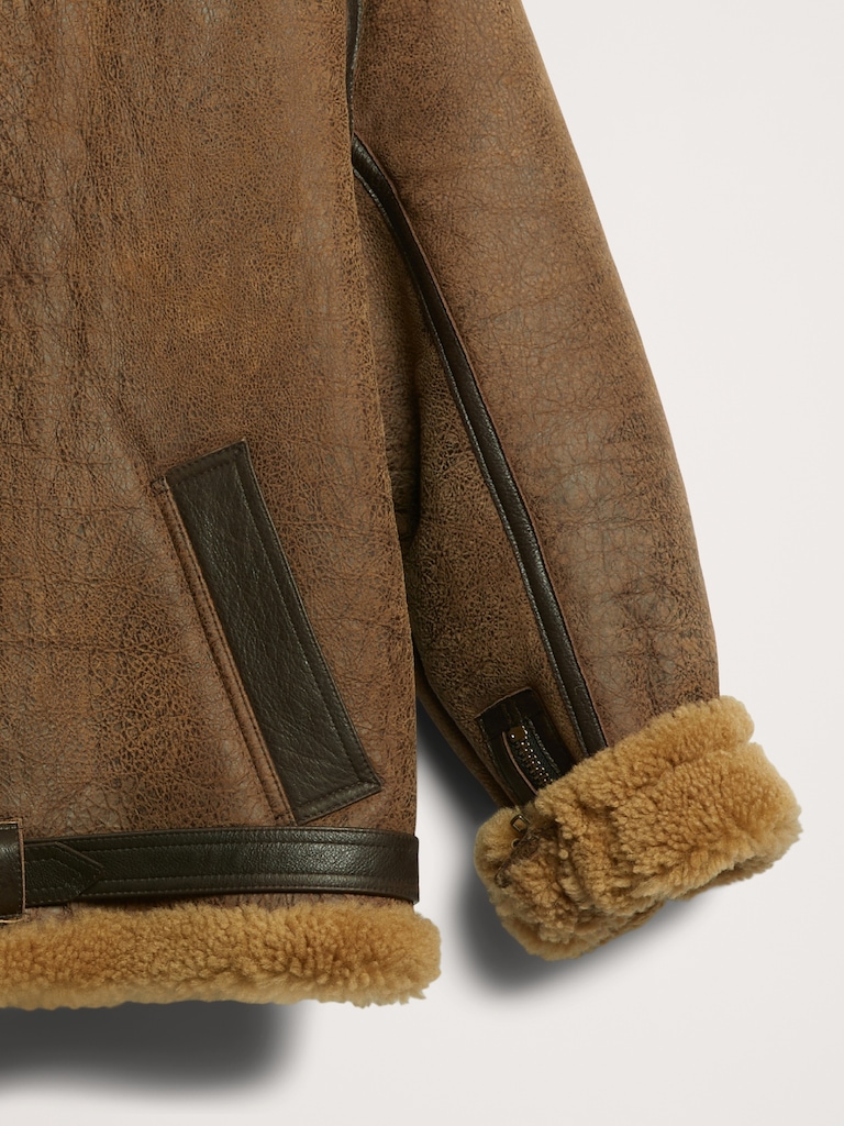 Heritage Shearling Flight Jacket