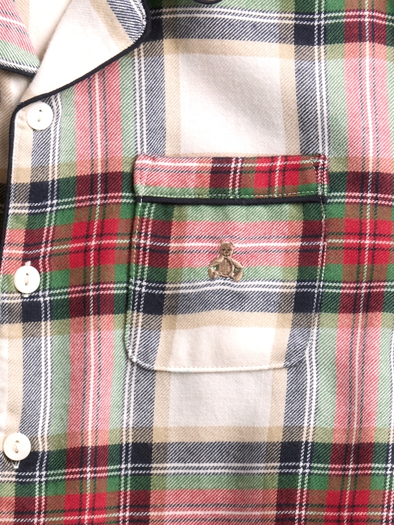 Kids Recycled Flannel PJ Set