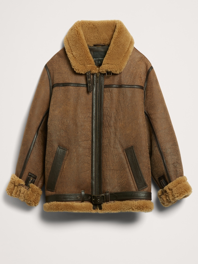 Heritage Shearling Flight Jacket