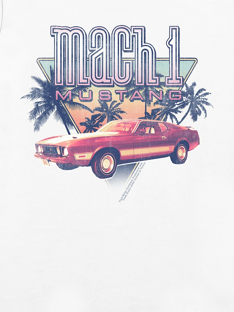 Ford Mach1 Tropical Graphic T-Shirt