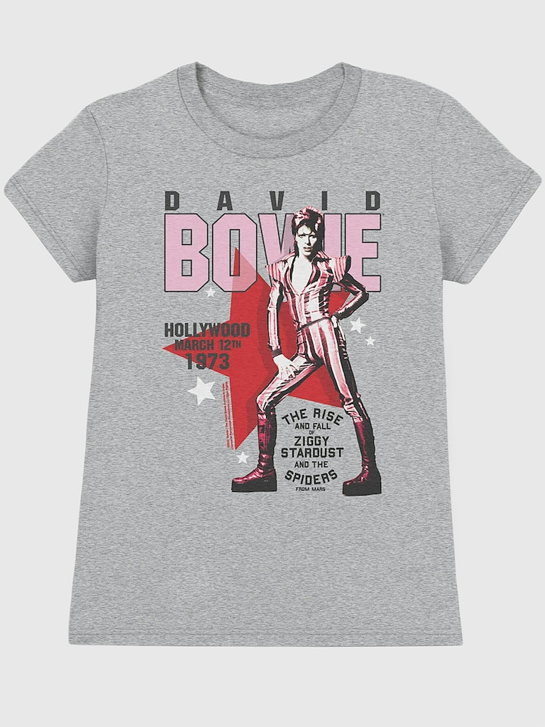 David Bowie Hollywood Ziggy Graphic T-Shirt
