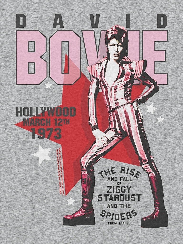 David Bowie Hollywood Ziggy Graphic T-Shirt