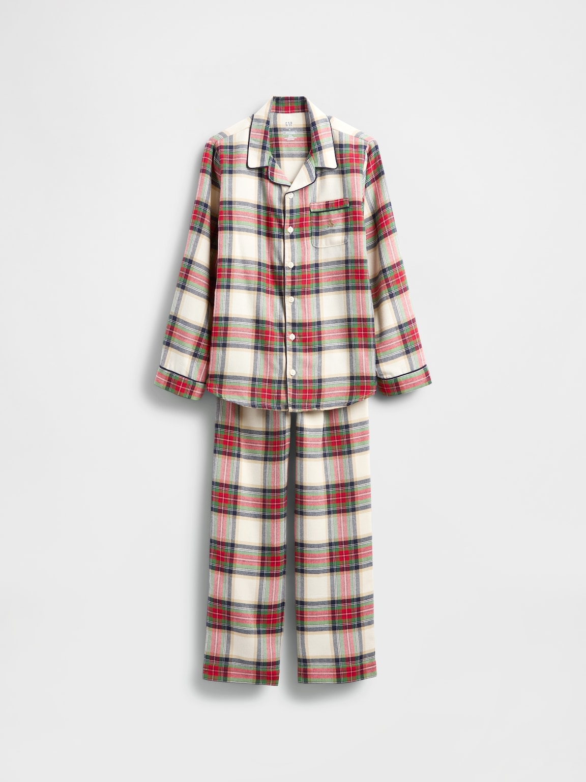Kids Recycled Flannel PJ Set