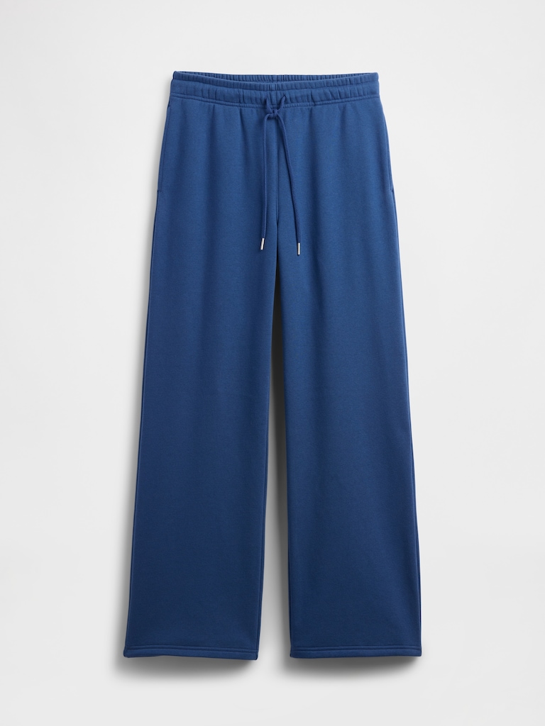 Relaxed Straight-Leg Sweatpants