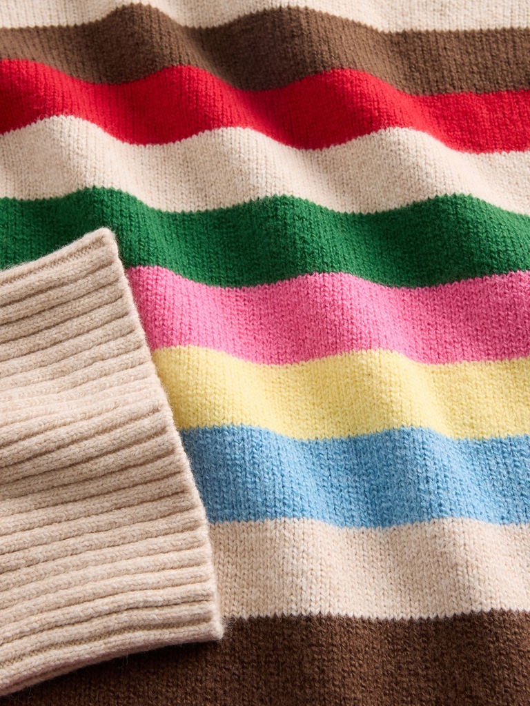 CashSoft Relaxed Crewneck Tunic Sweater