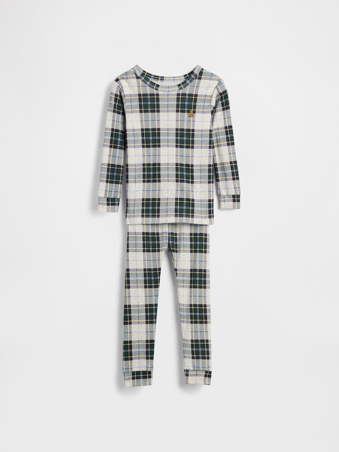 Kids & Baby Organic Brushed Cotton Holiday PJ Set