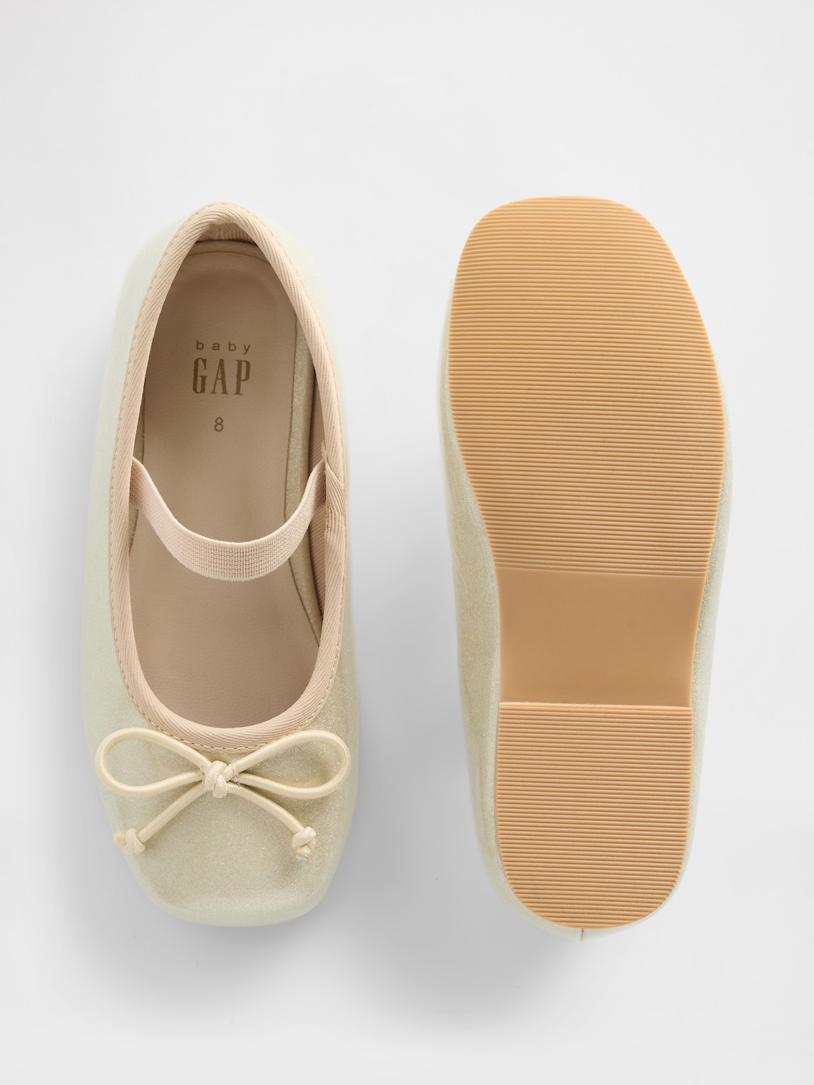 Toddler Shimmer Mary Jane Flats