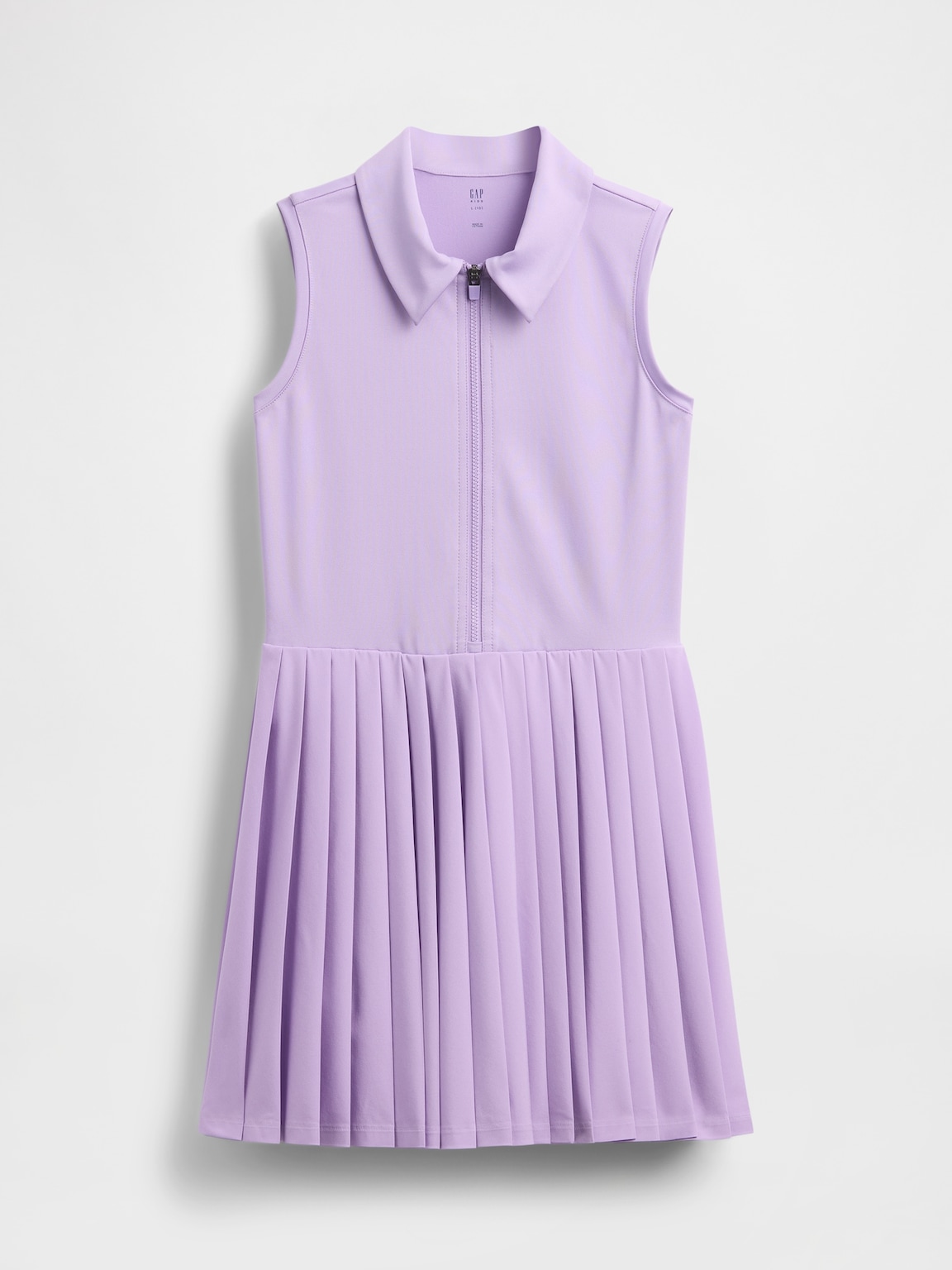 Kids Pleated Active Polo Dress