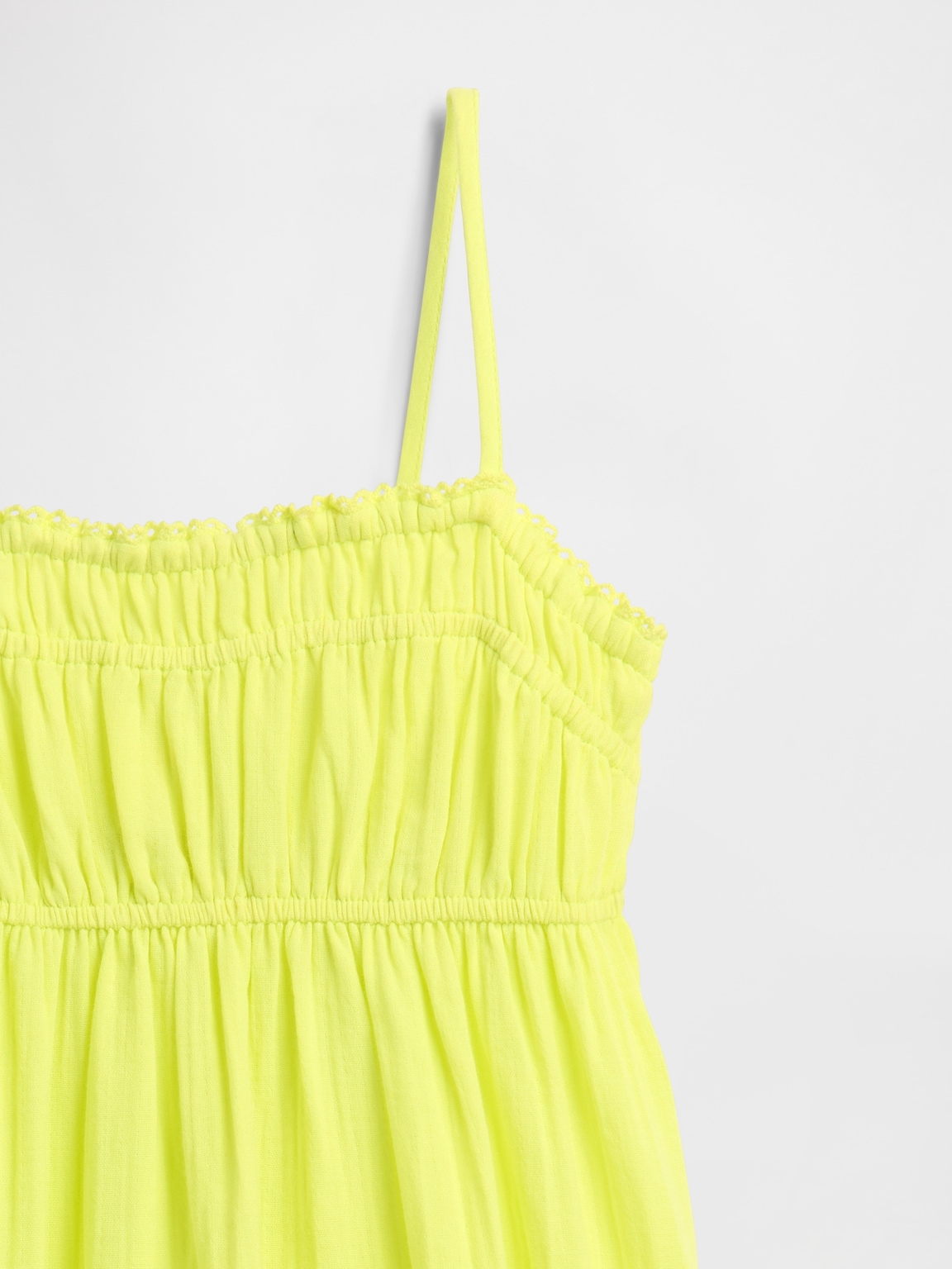 Kids Crinkle Gauze Midi Dress