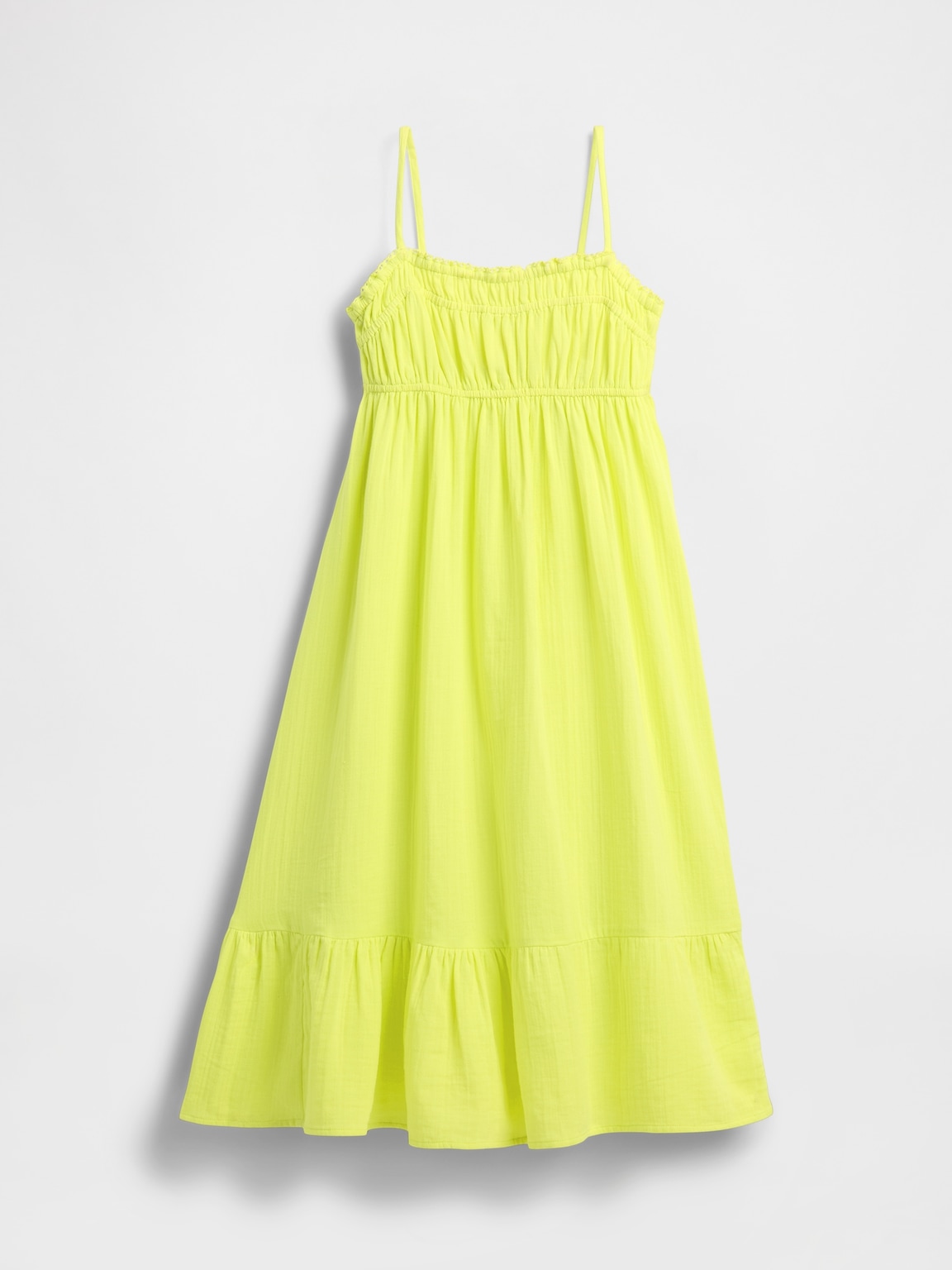 Kids Crinkle Gauze Midi Dress