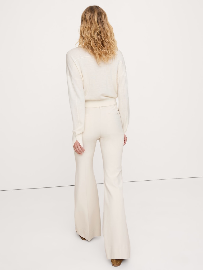High-Rise Modern Flare City Stretch Pant
