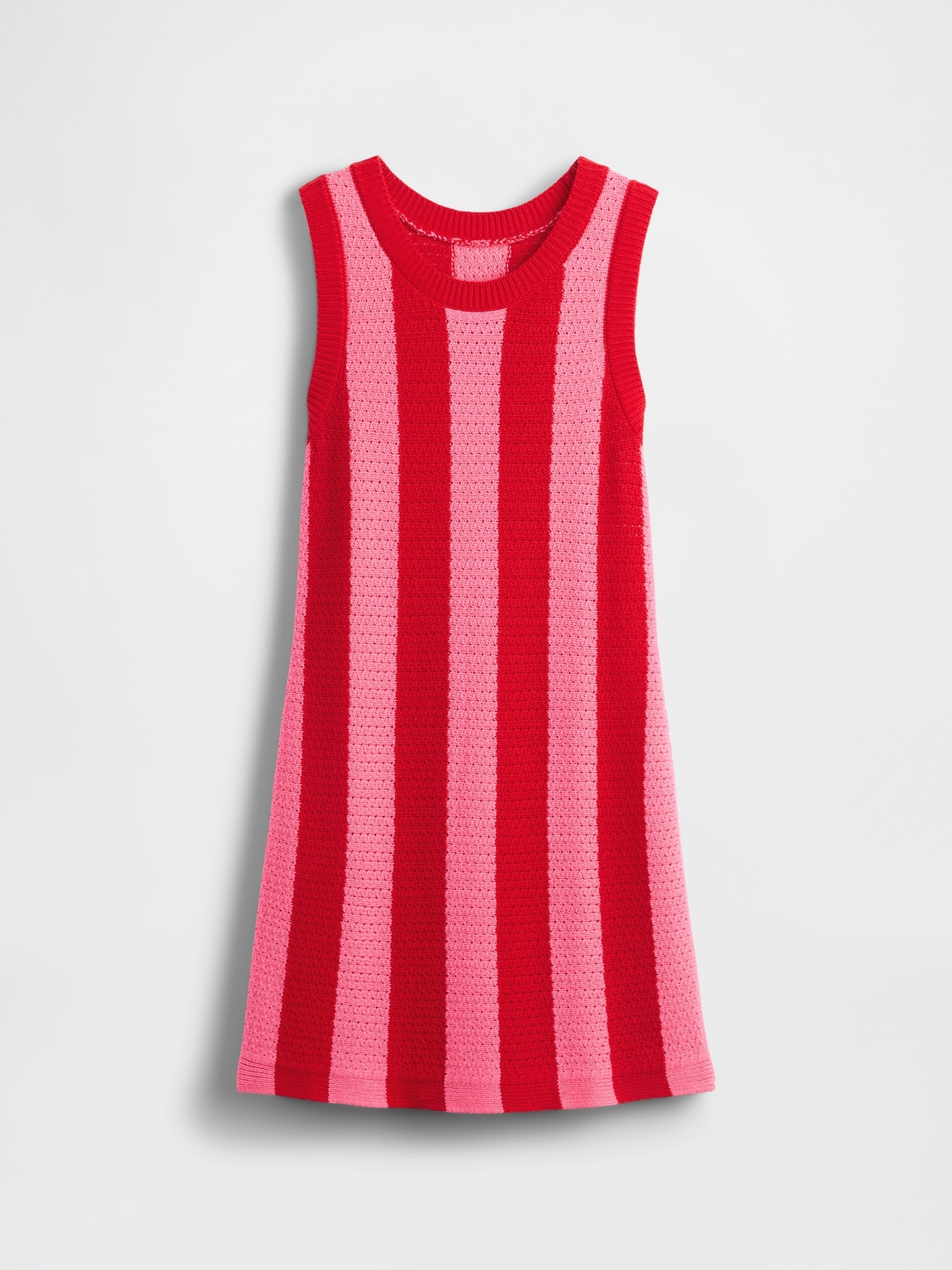 Kids Crochet Stripe Dress