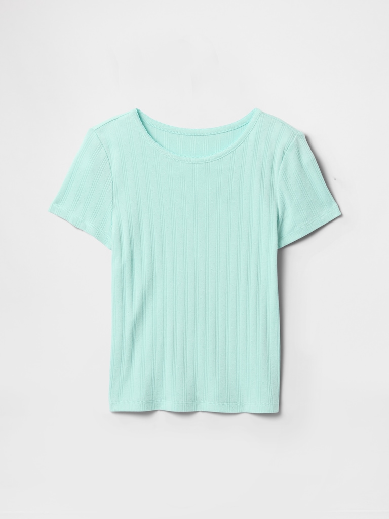 Kids Pointelle T-Shirt
