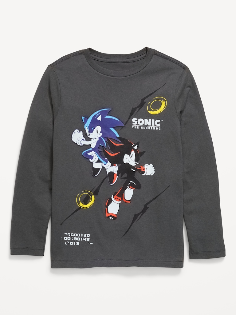 Sonic The Hedgehog™ Gender-Neutral Graphic T-Shirt for Kids