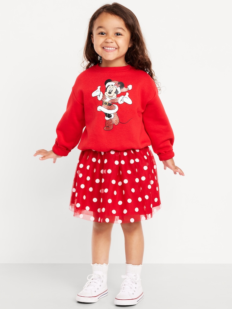 Disney© Graphic Sweatshirt and Tutu Skirt Set for Toddler Girls