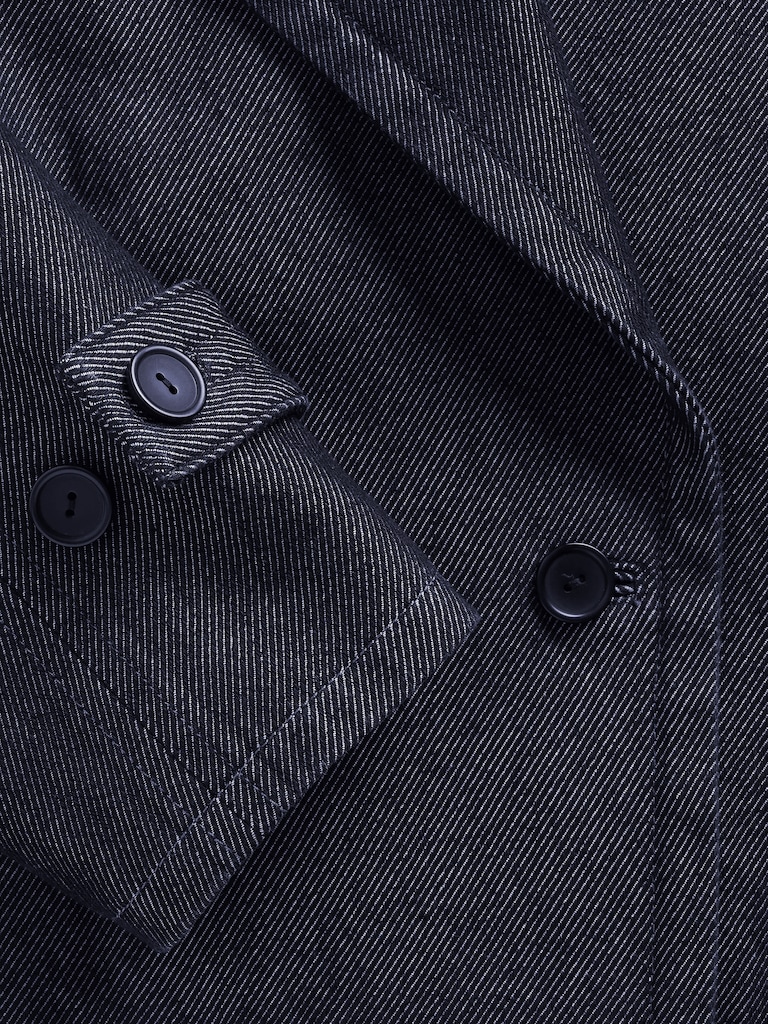 GapStudio Denim Cocoon Coat