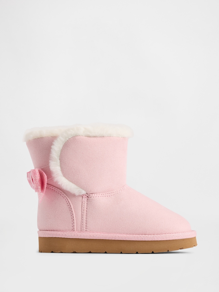 Toddler Cozy Bow Boots