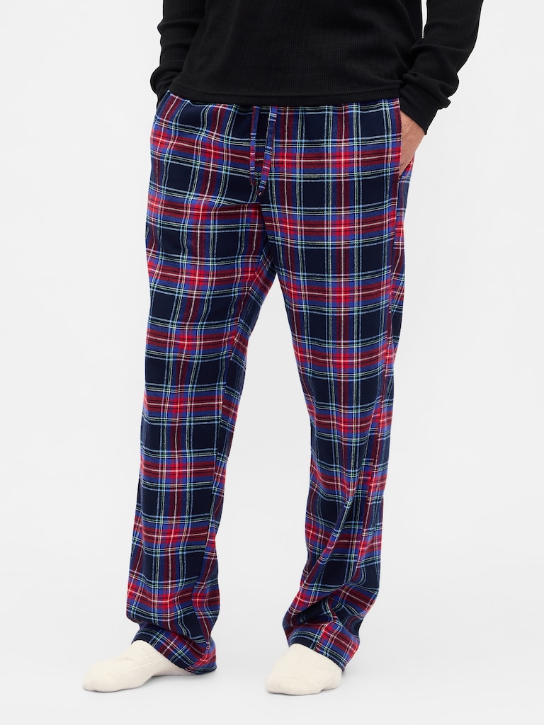 Relaxed Flannel PJ Pants