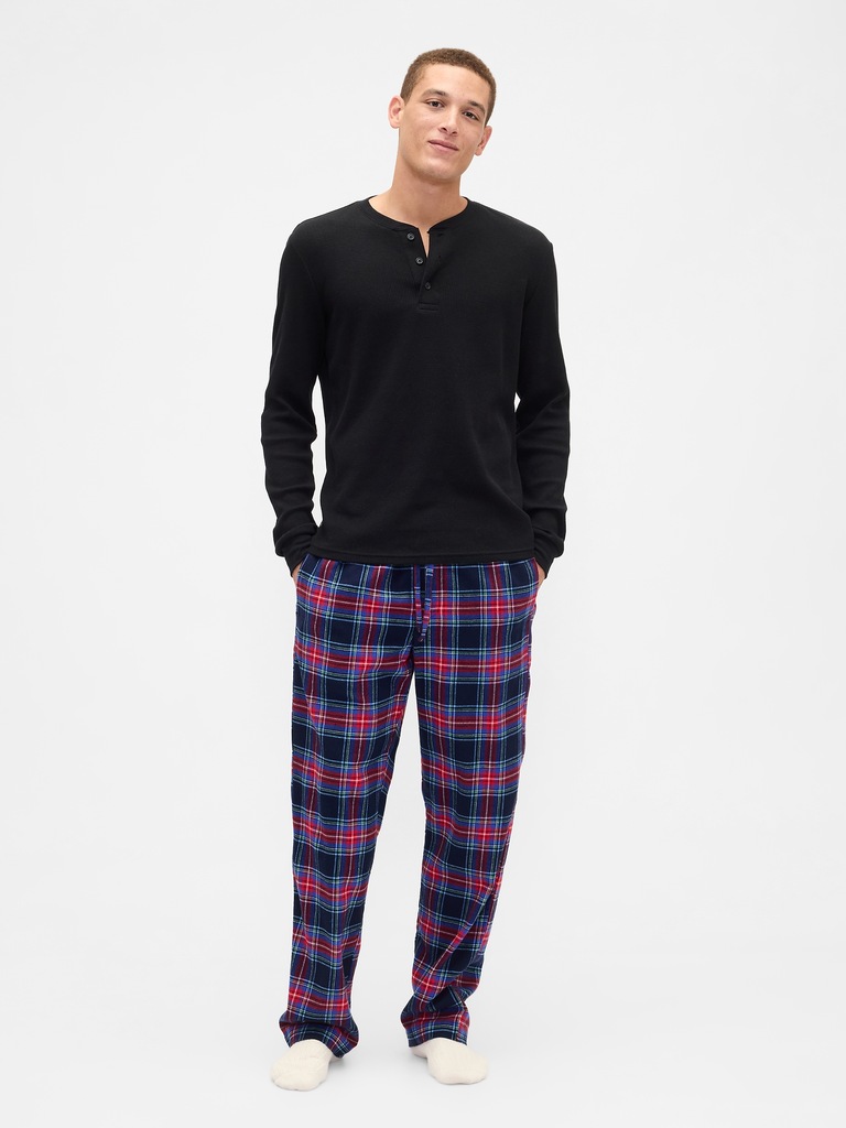 Relaxed Flannel PJ Pants