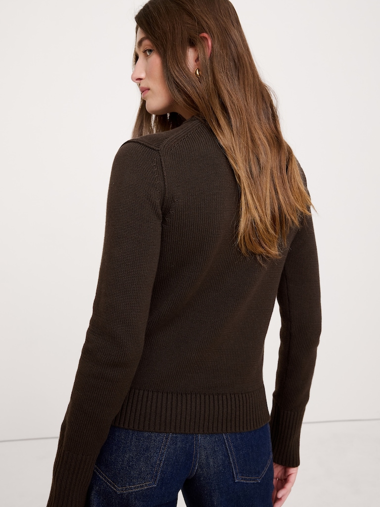 Eversoft Cotton-Silk Crew-Neck Sweater