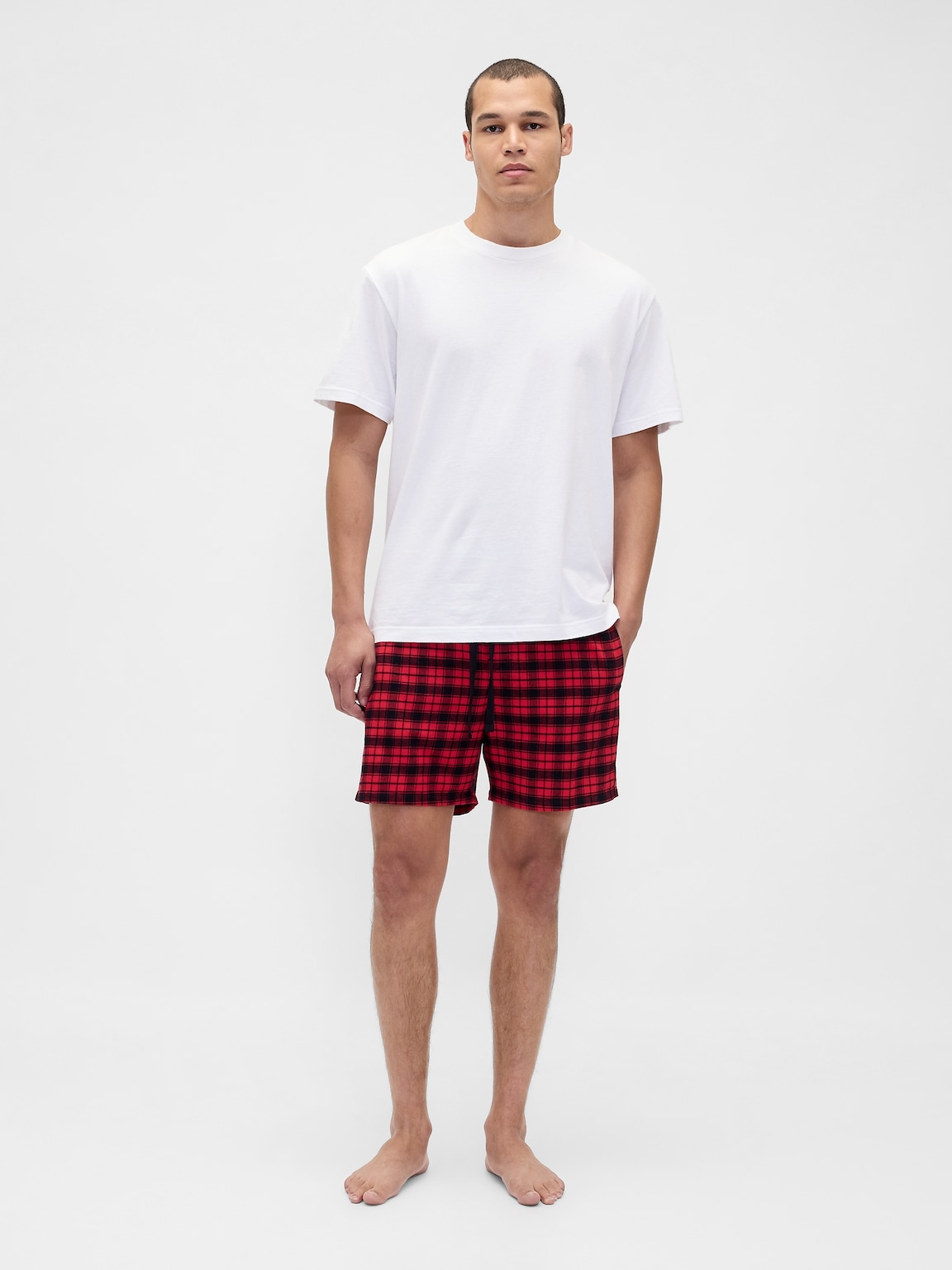 Adult Softest Flannel PJ Boxer Shorts