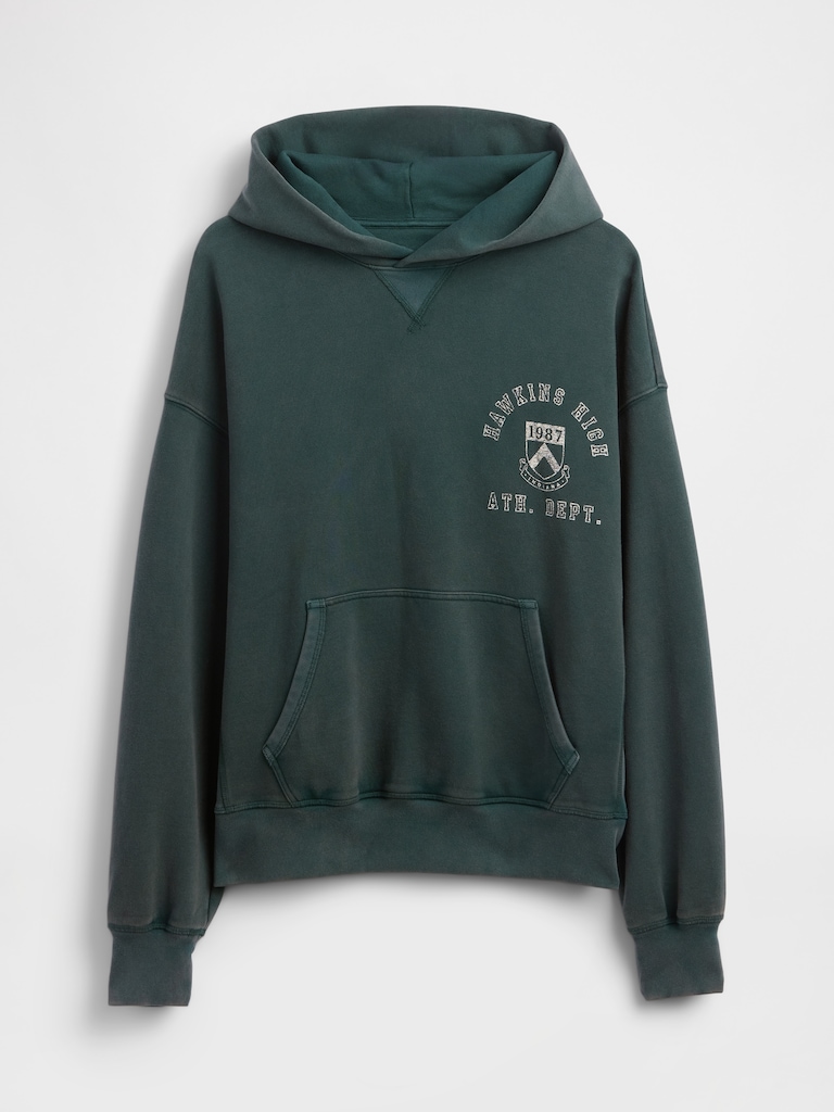 Stranger Things Adult Heavyweight Hoodie