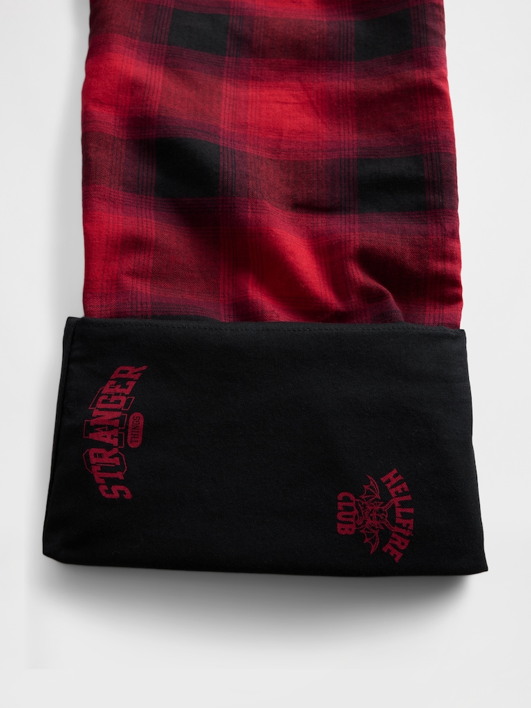 Stranger Things Reversible Flannel PJ Pants