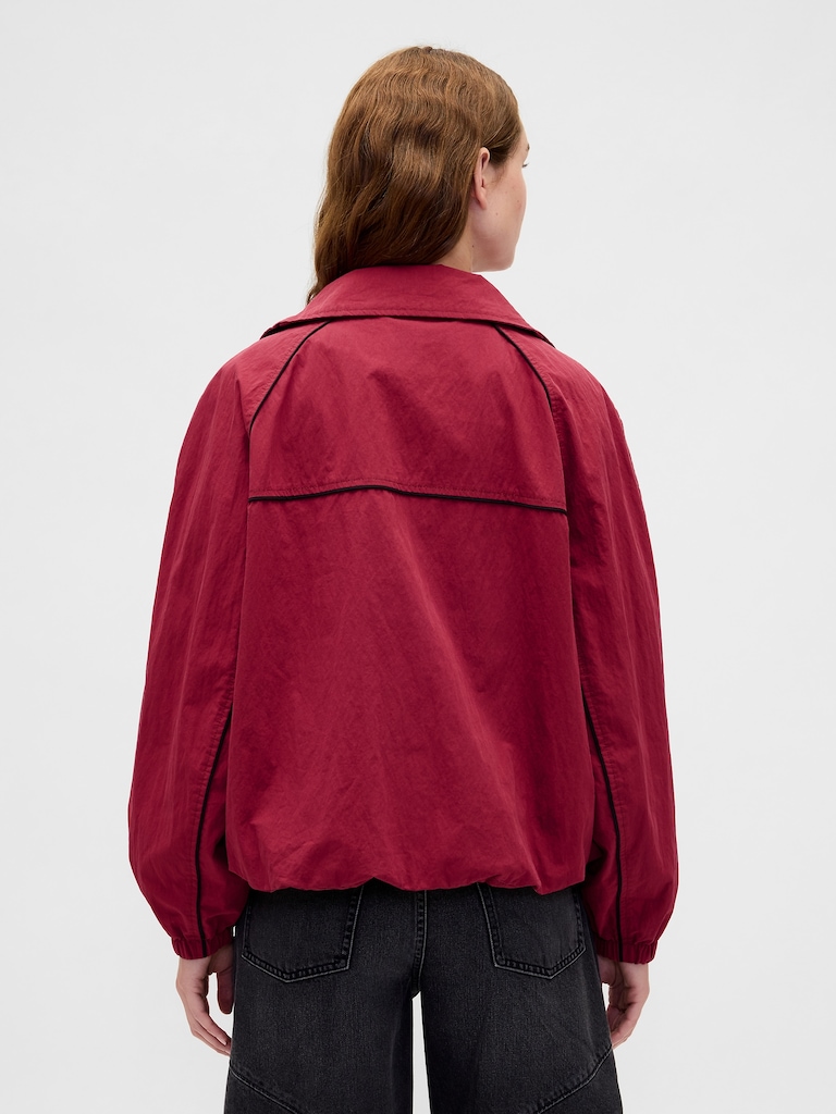 Stranger Things Flannel-Lined Track Jacket