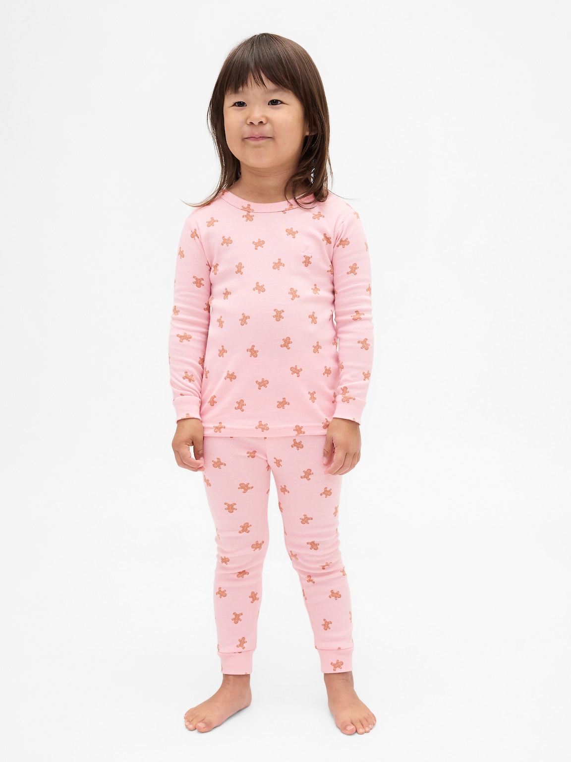 Kids & Baby Organic Brushed Cotton Holiday PJ Set
