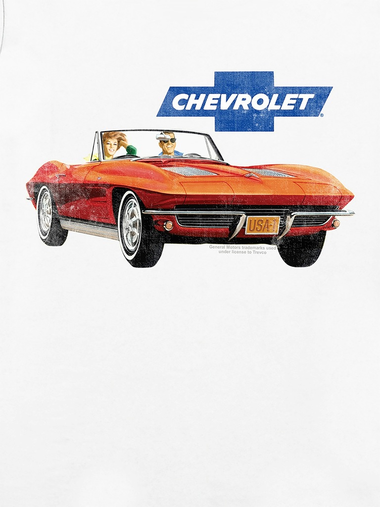 Chevy Corvette Vintage Graphic T-Shirt for Women