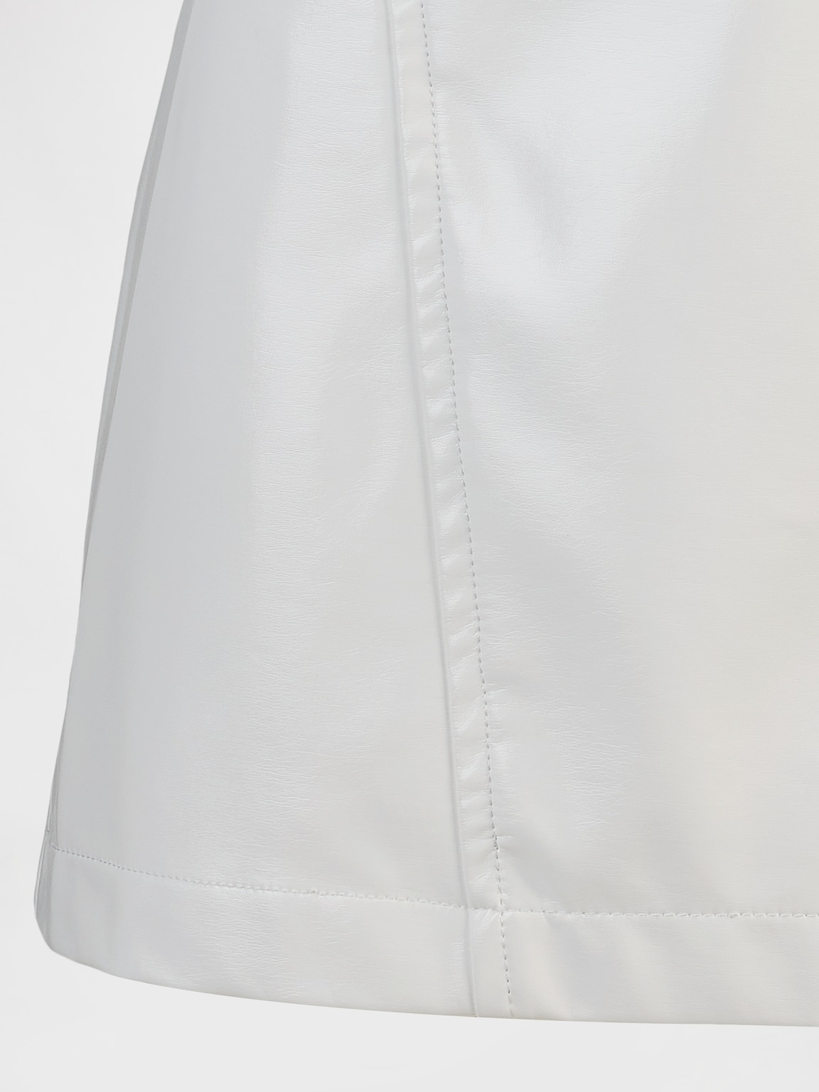 GapStudio Vegan Patent Leather Mini Dress