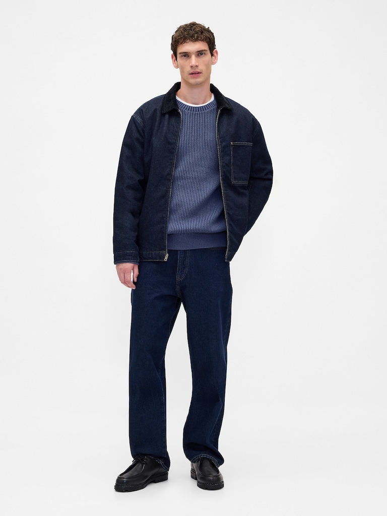 Classic Raglan Crewneck Sweater