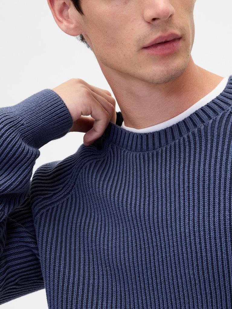 Classic Raglan Crewneck Sweater