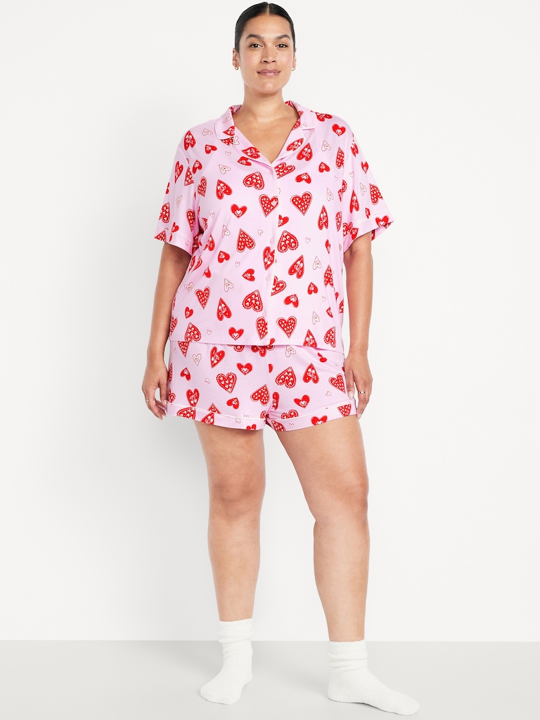 Sunday Sleep Knit Jersey Short Set