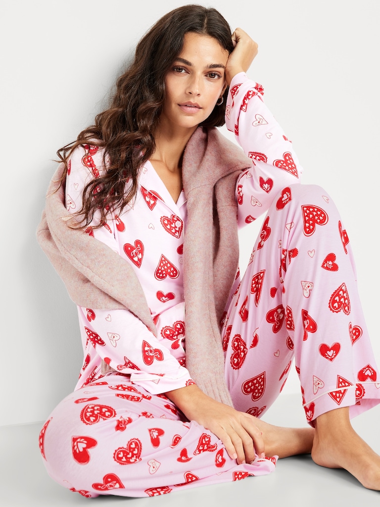 Sunday Sleep Knit Jersey Pant Set