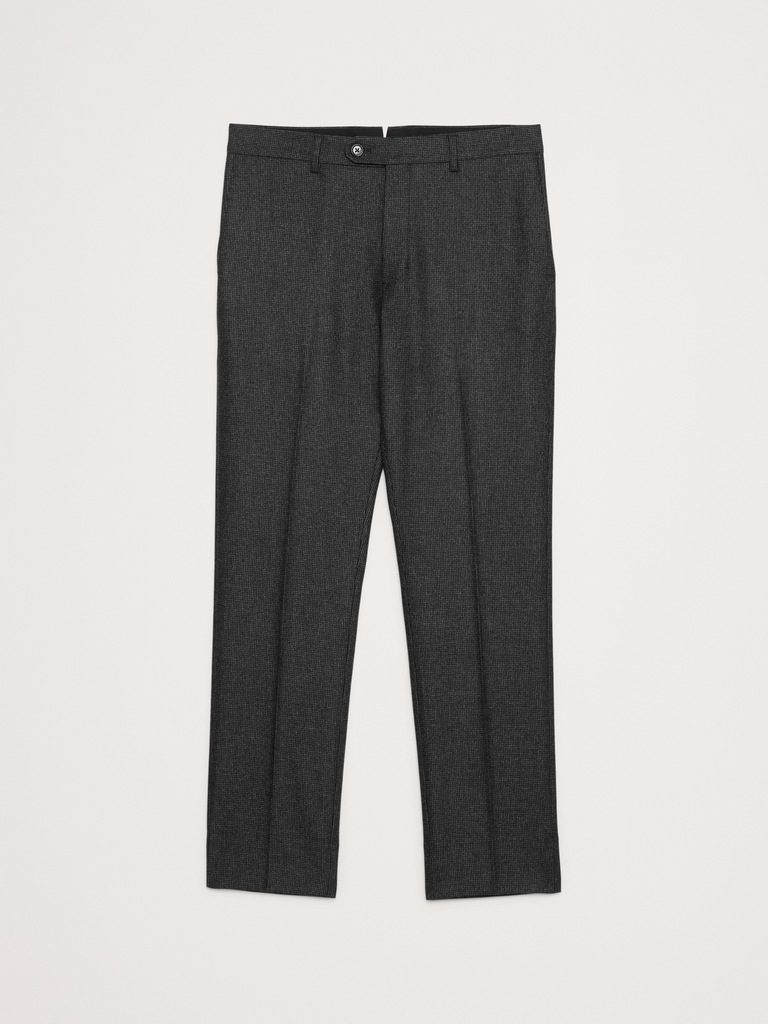 Slim Italian Flannel Dress Pant