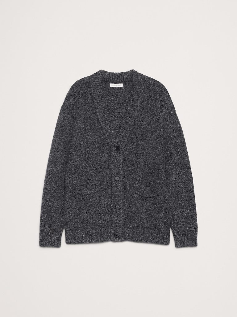Donegal Wool-Blend Cardigan