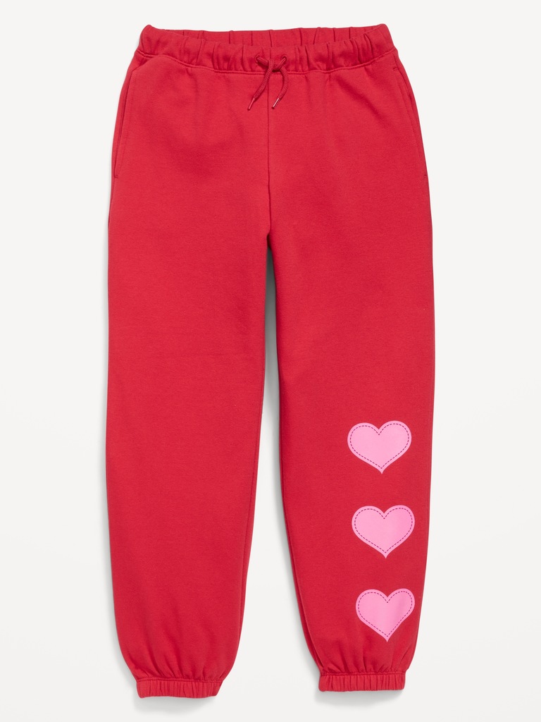 Favorite Fleece High-Waisted Jogger Sweatpants for Girls