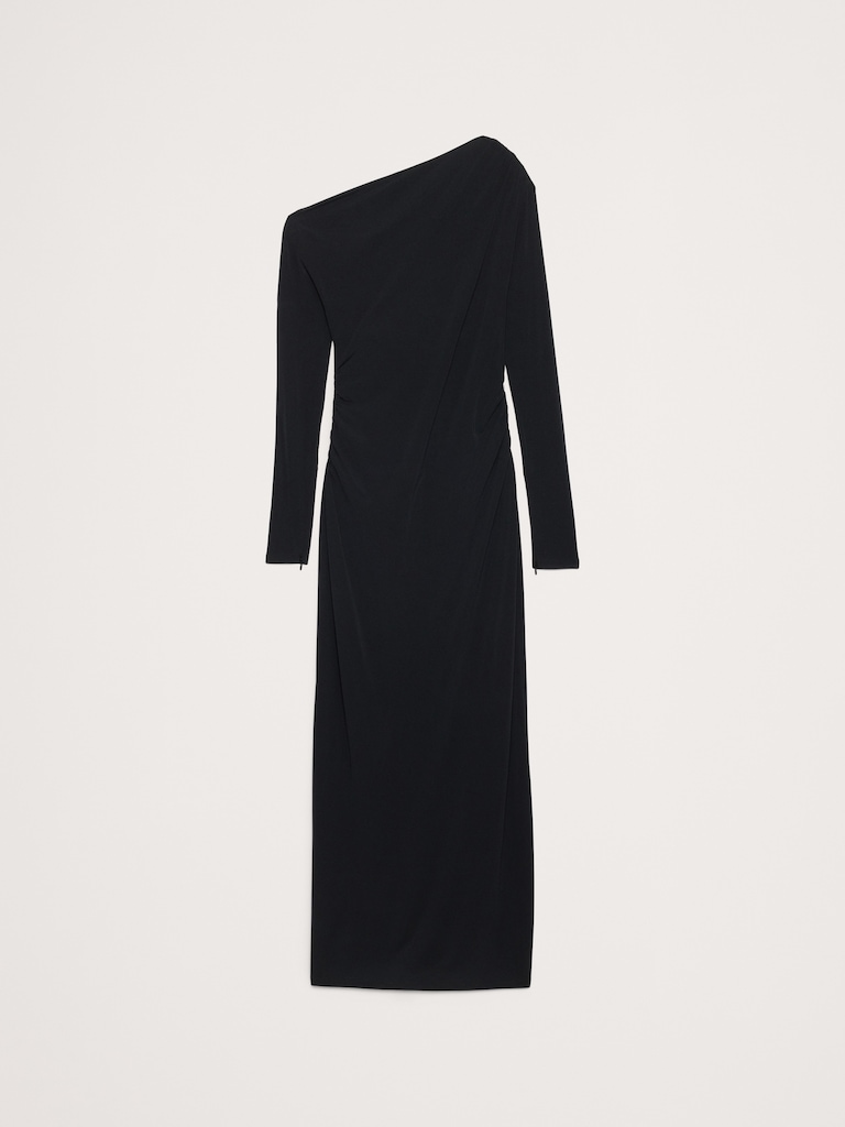 Matte Jersey Open Back Maxi Dress