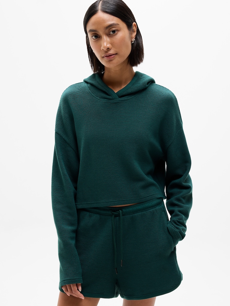 Tranquil Waffle Hoodie
