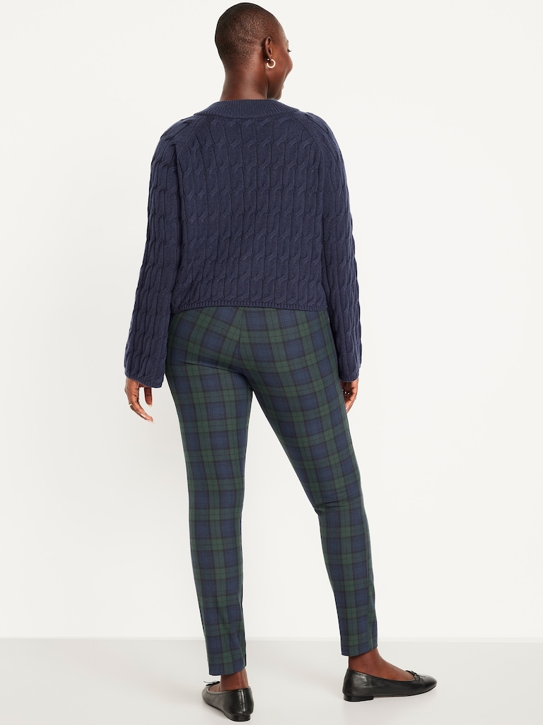 High-Waisted Pixie Skinny Ankle Pants