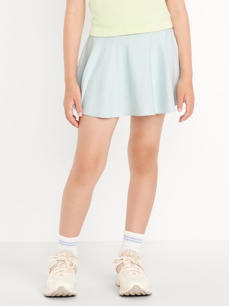 High-Waisted PowerSoft Skort for Girls