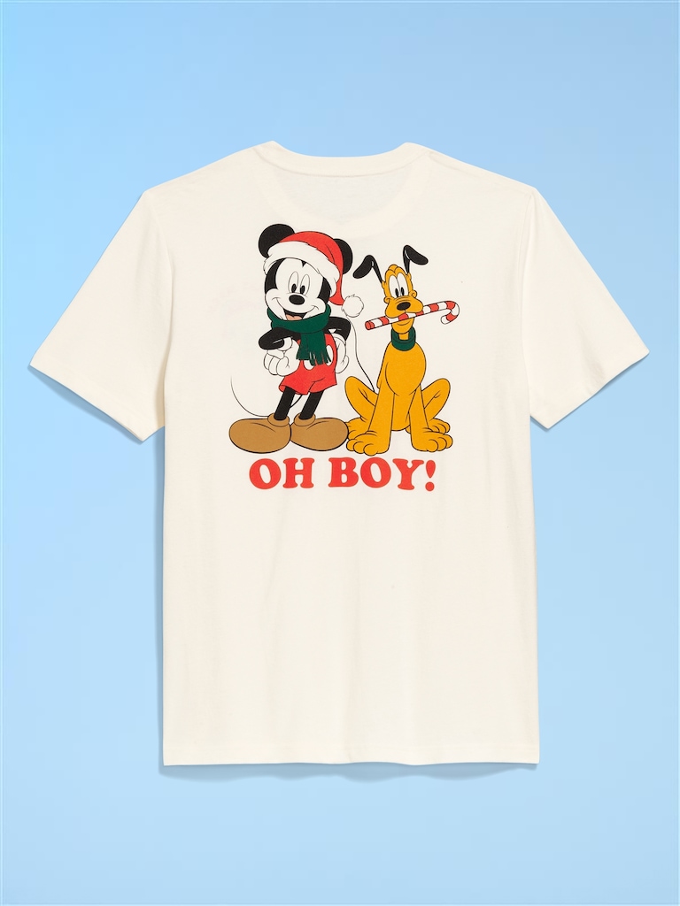 Old Navy x Disney Holiday-Graphic T-Shirt for Men