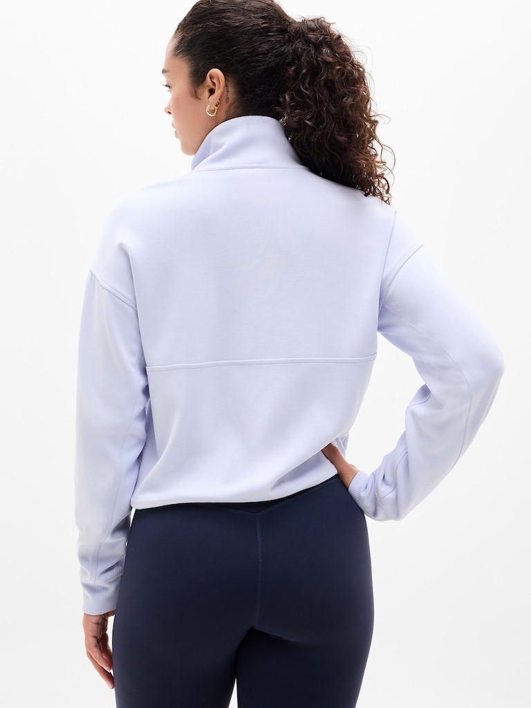 Seasoft Rib 1/4 Zip Popover