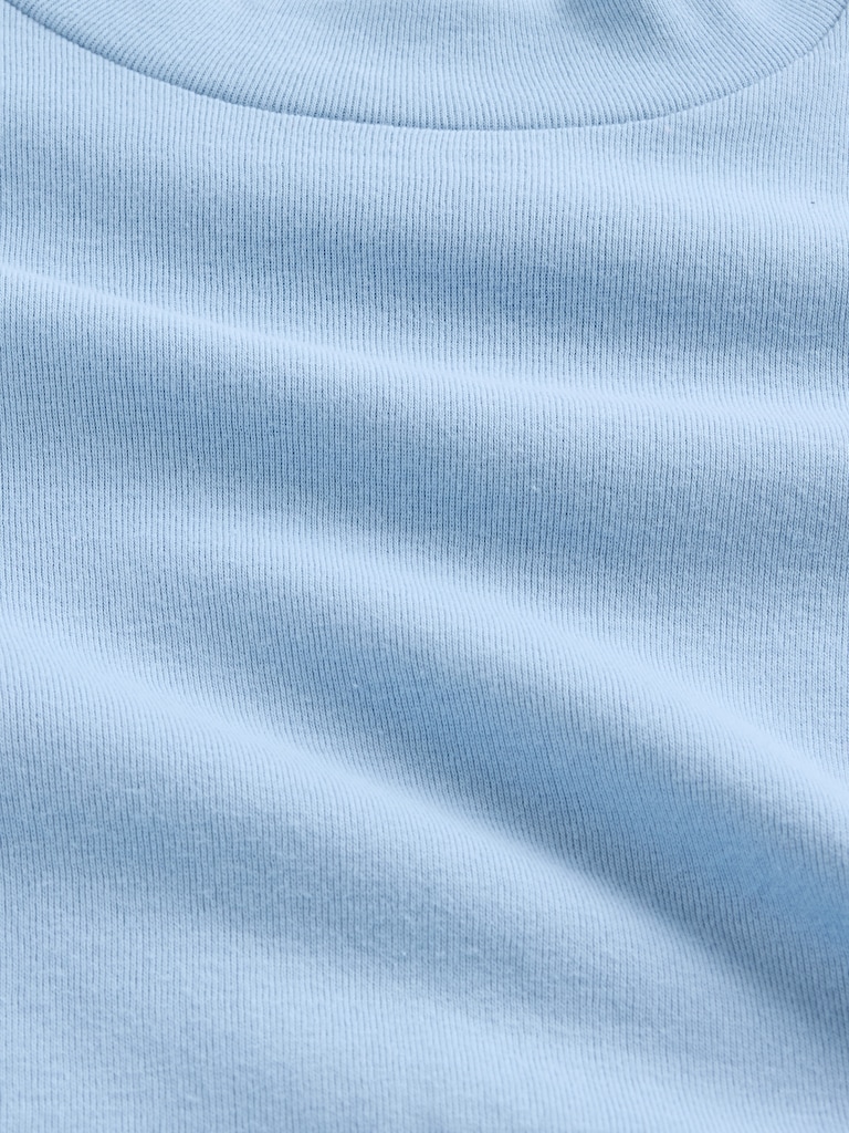 Kids Rib Mockneck T-Shirt