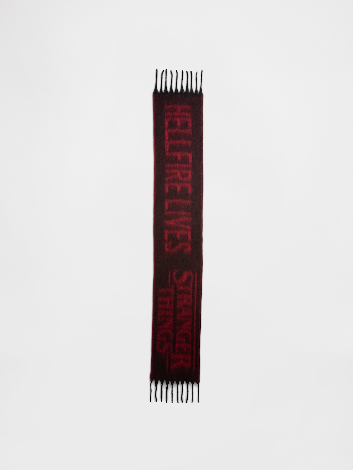 Stranger Things Fringe Scarf